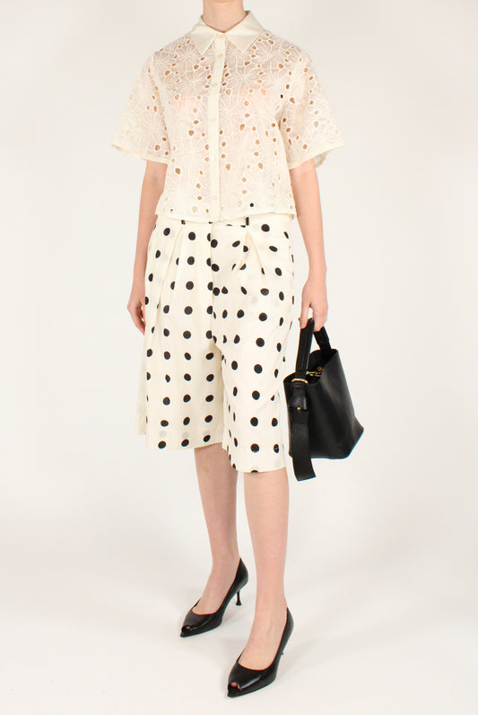 Camicia in Sangallo Misto Tencel