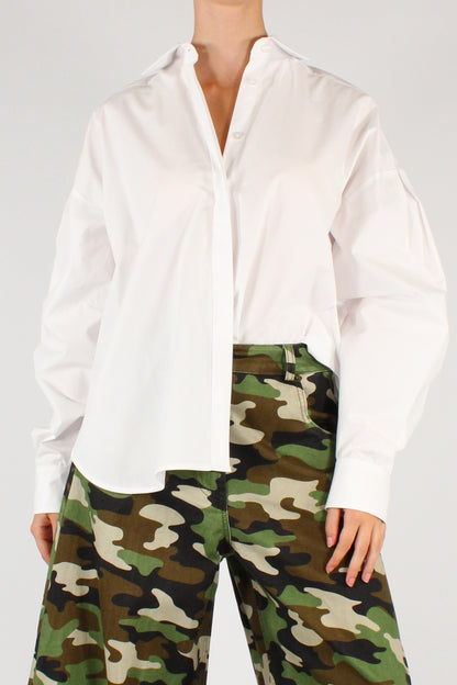 Camicia Maniche con Pinces