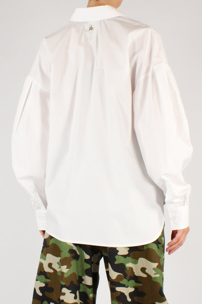 Camicia Maniche con Pinces