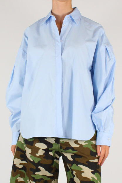 Camicia Maniche con Pinces