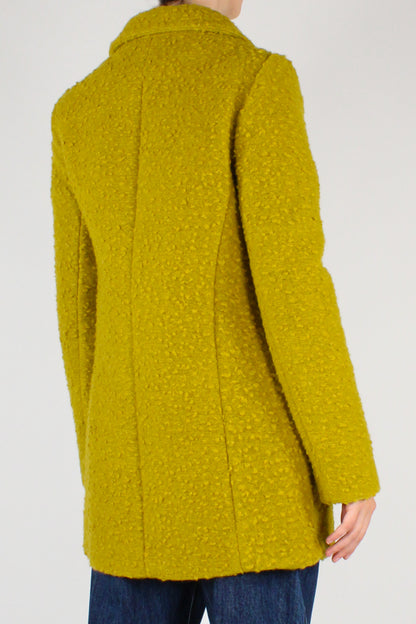 Cappotto Corto Misto Lana