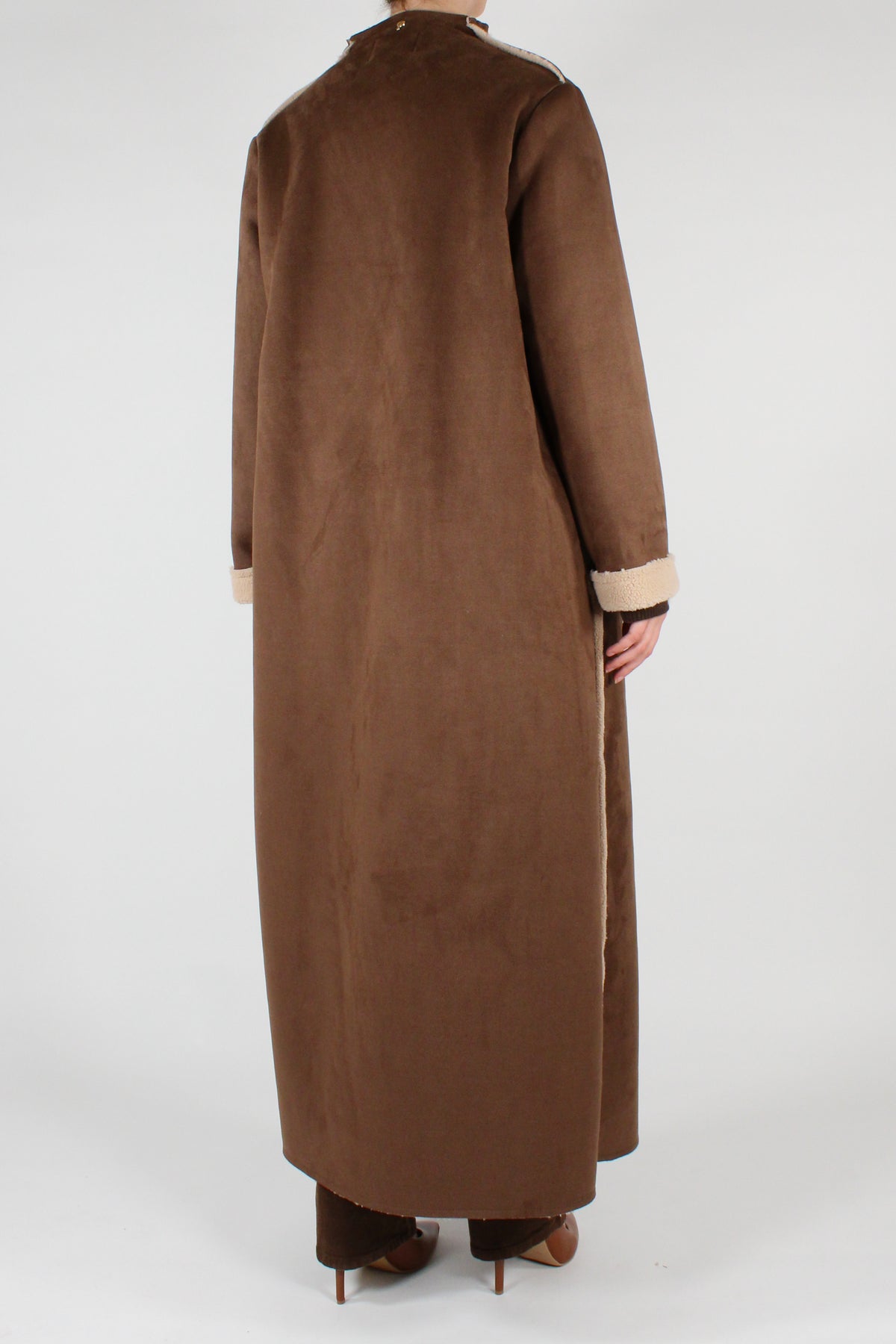Cappotto Lungo Eco Shearling