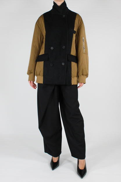 Cappotto Corto Maniche Imbottite