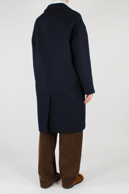 Cappotto Monopetto Misto Lana
