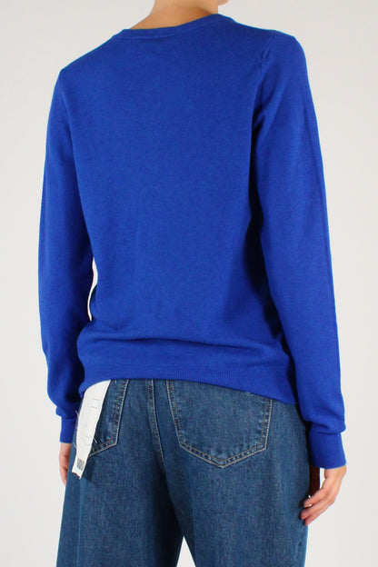 Cardigan Girocollo Misto Viscosa
