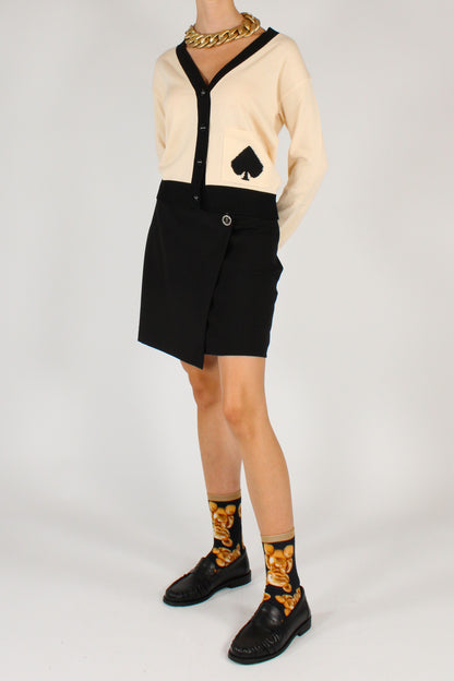 Cardigan Simbolo di Picche