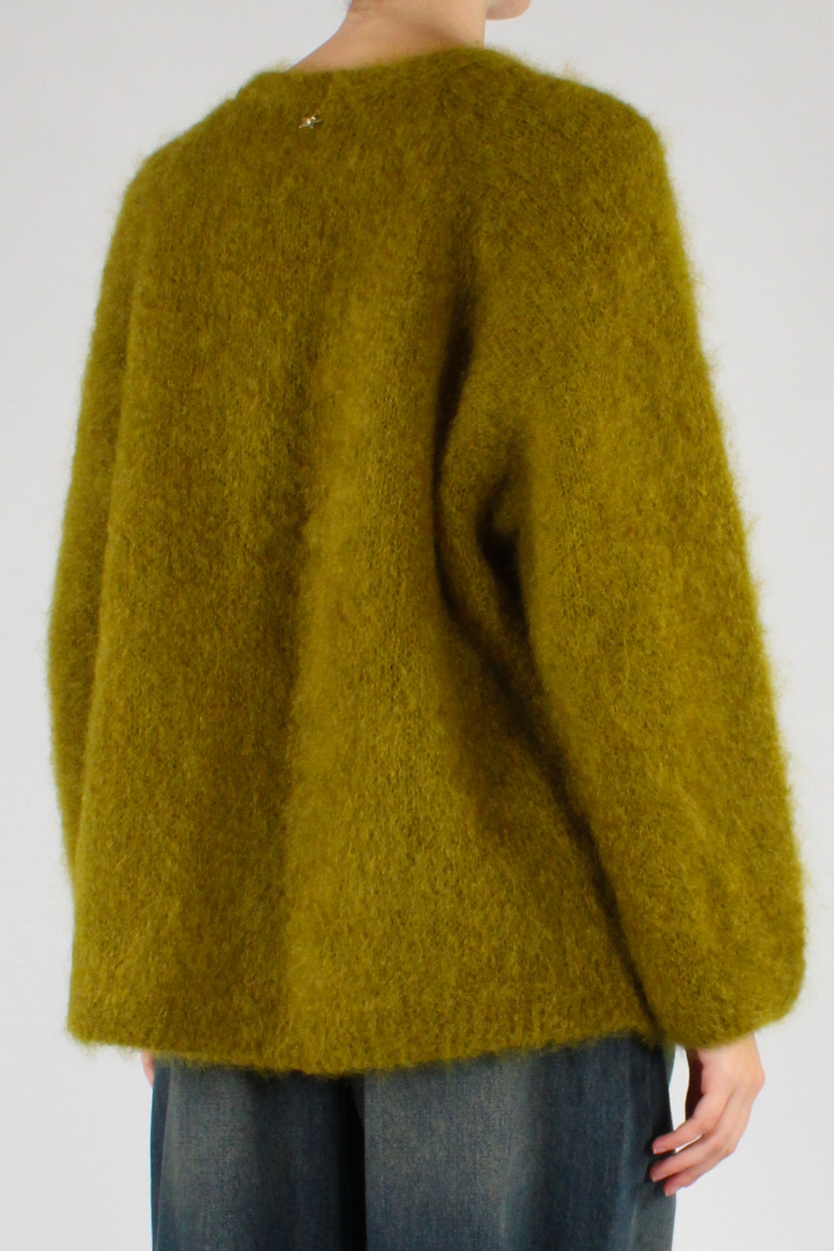 Cardigan Over Aperto Mohair