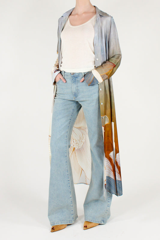 Light Wash Flare Jeans