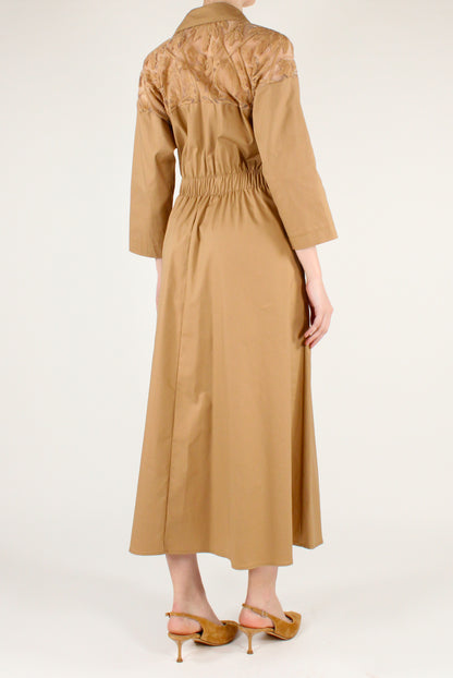 Abito Chemisier con Pizzo
