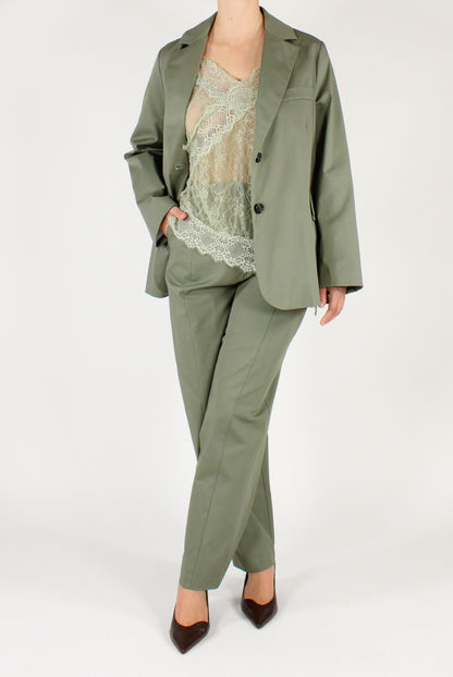 Pantaloni Semi Balloon Cotone Elasticizzato