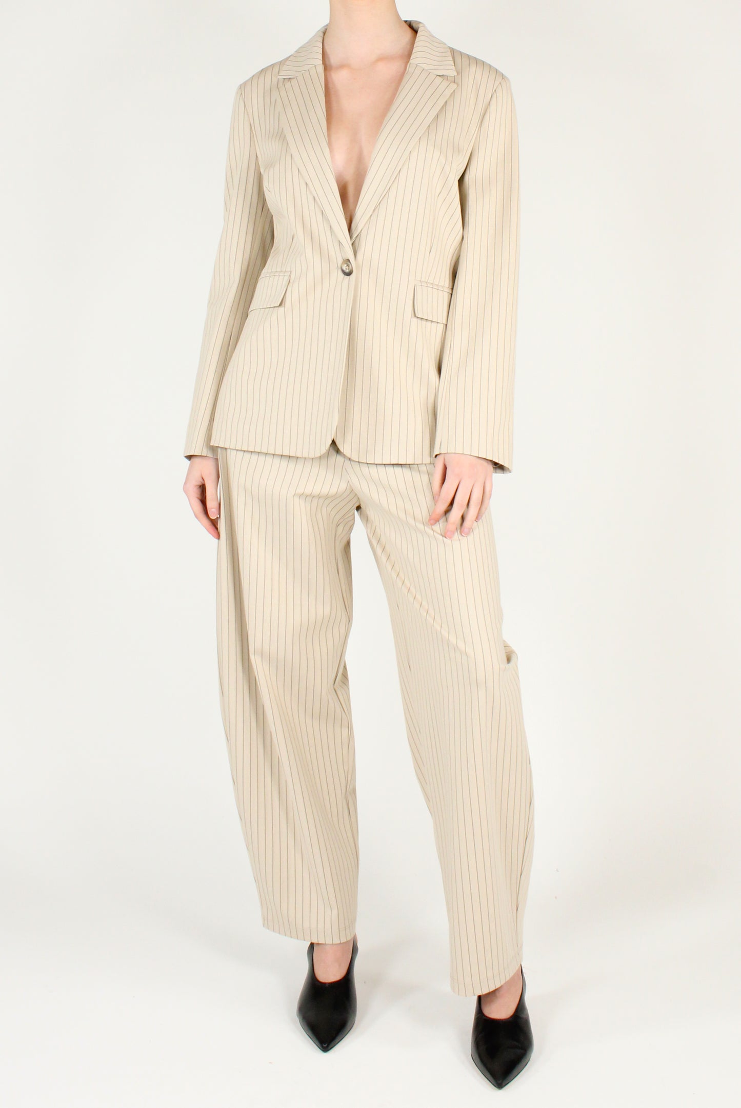 Blazer Monopetto Gessato