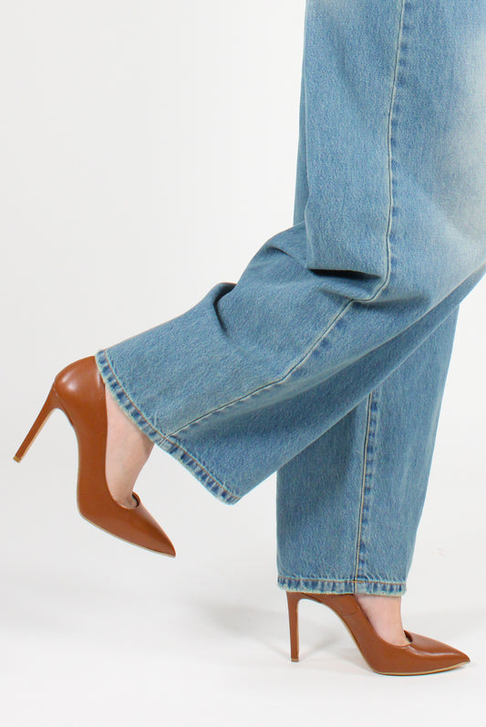 Décolleté in Pelle