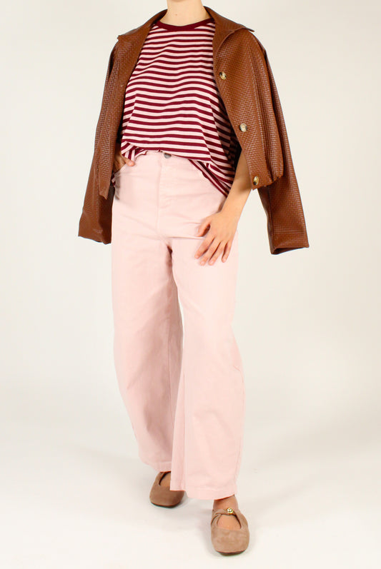 Pantaloni in Denim Semi Balloon