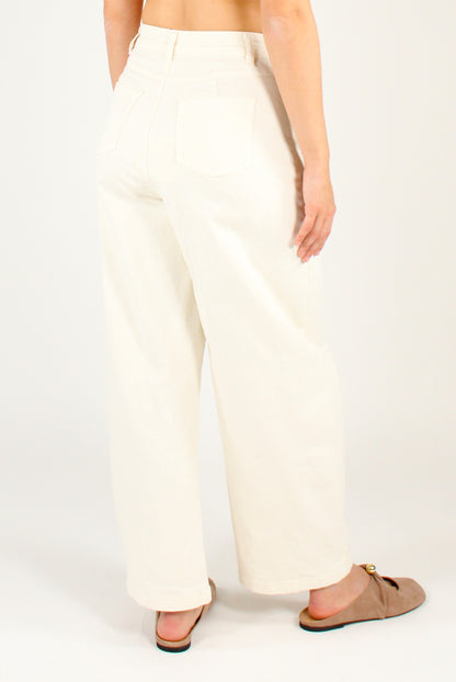 Pantaloni in Denim Semi Balloon