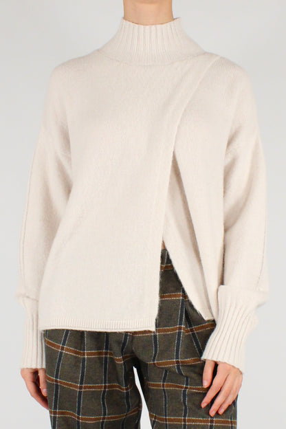Maglione Incrociato Davanti