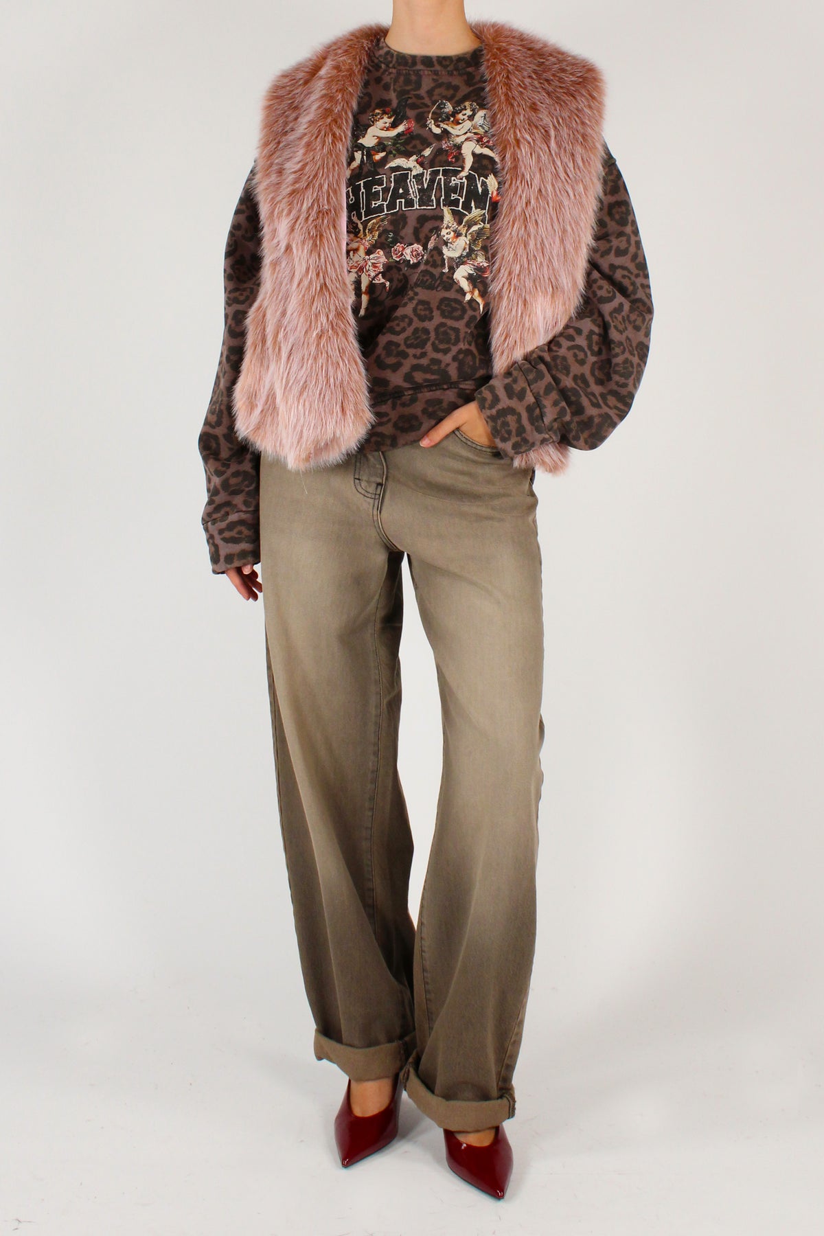 Jeans Stella Lavaggio Tortora