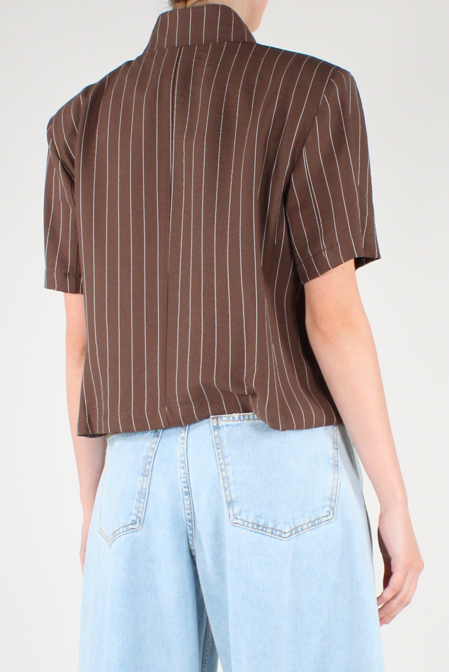 Giacca Maniche Corte a Righe