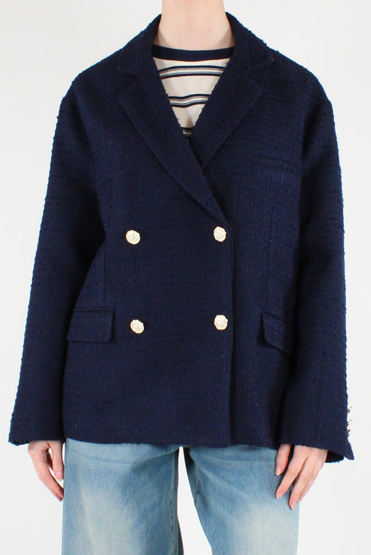 Blazer Doppiopetto in Tweed