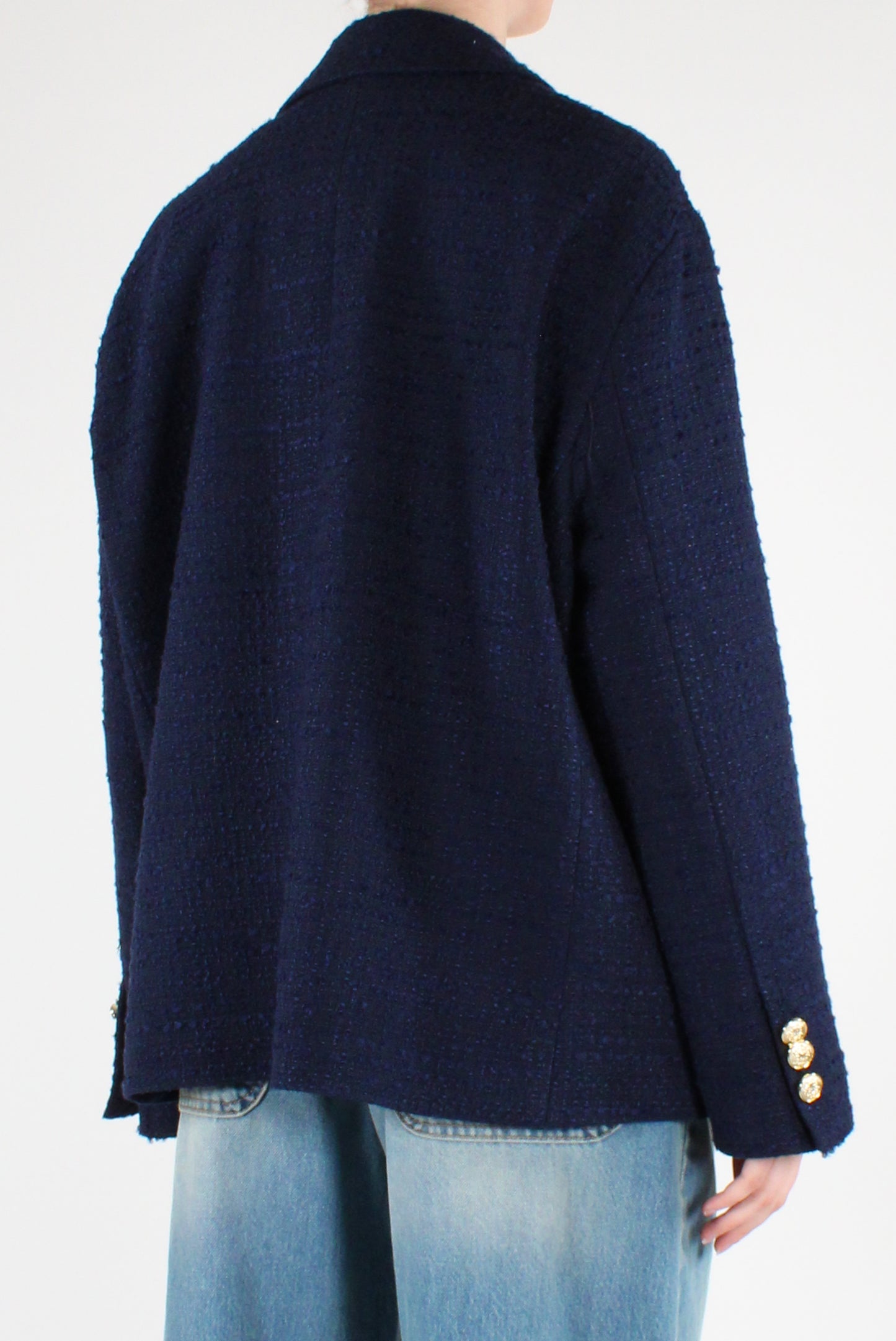 Blazer Doppiopetto in Tweed