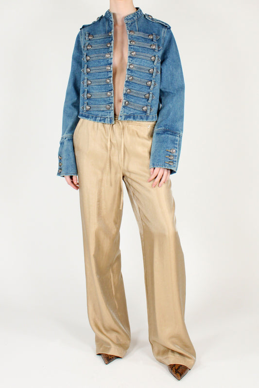 Giacca Napoleonica in Denim