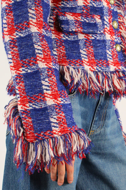 Giacca in Tweed Tre Colori