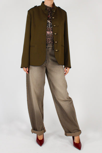 Giacca Uniforme Verde Oliva