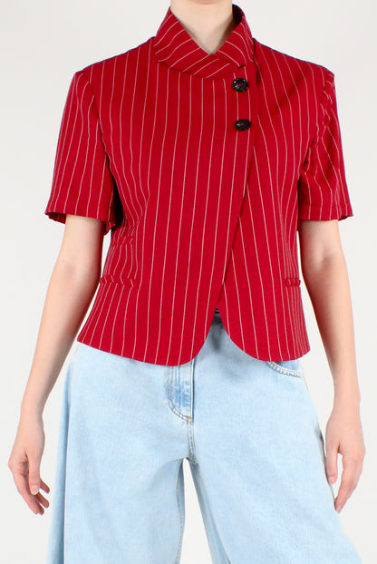 Giacca Maniche Corte a Righe