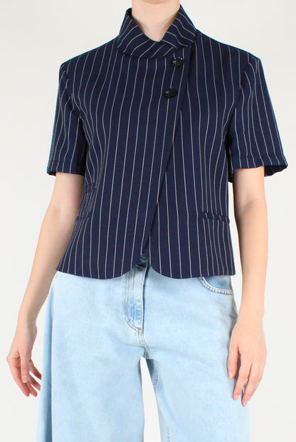 Giacca Maniche Corte a Righe