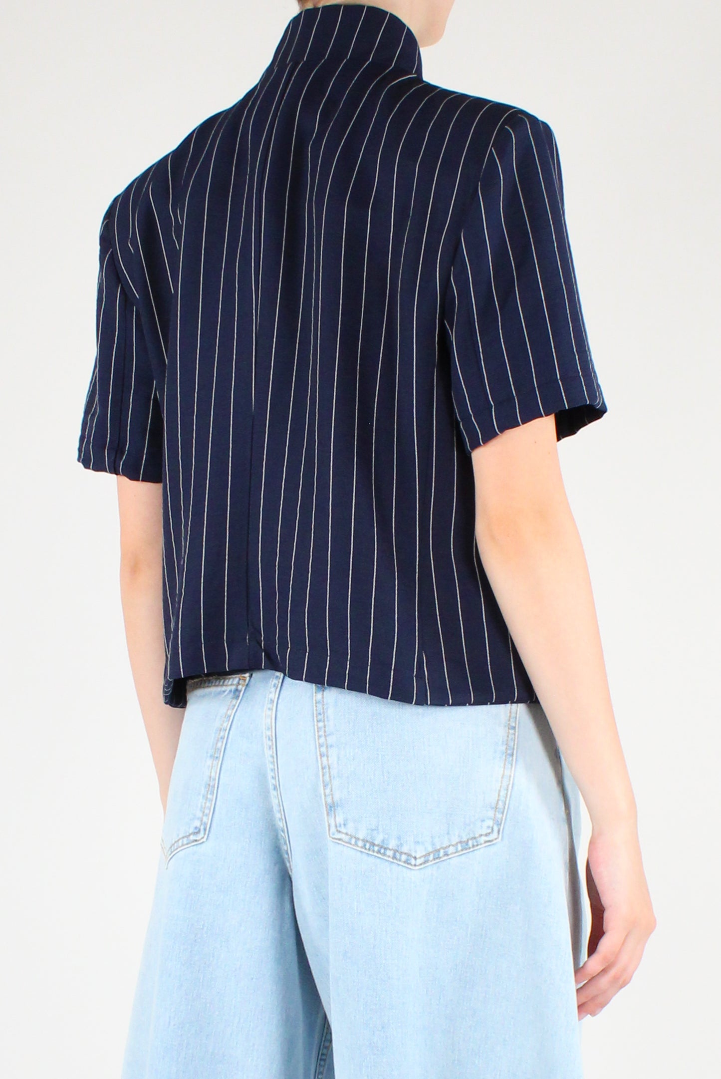 Giacca Maniche Corte a Righe