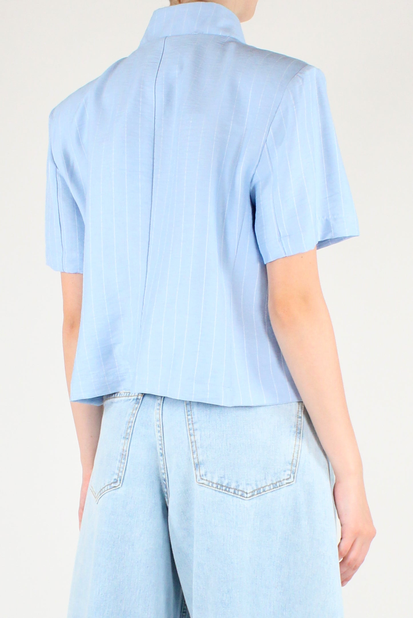 Giacca Maniche Corte a Righe