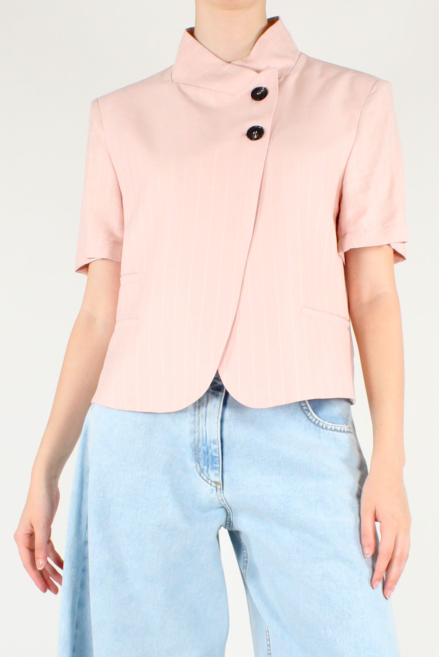 Giacca Maniche Corte a Righe