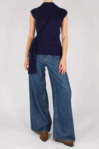 Gilet Drappeggiato