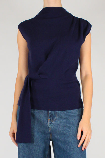 Gilet Drappeggiato