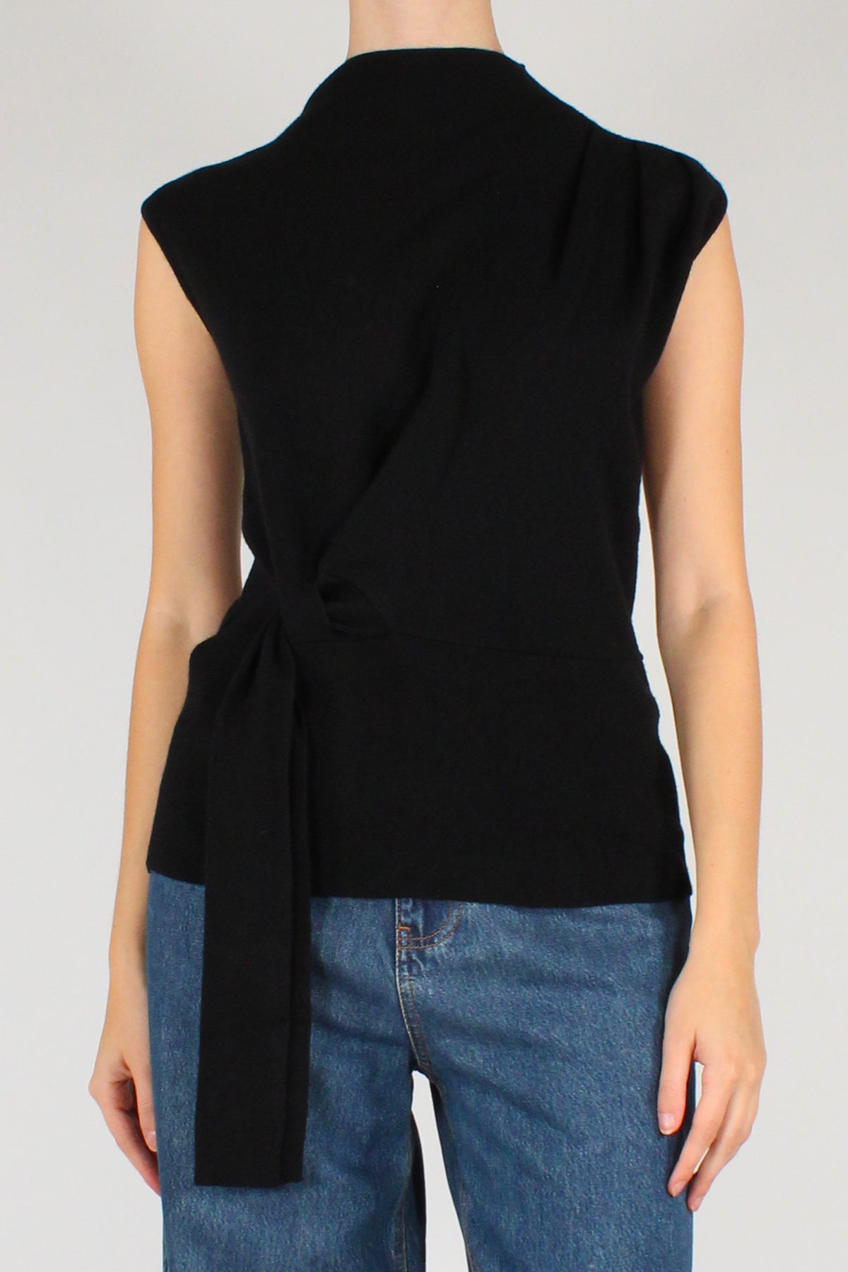 Gilet Drappeggiato