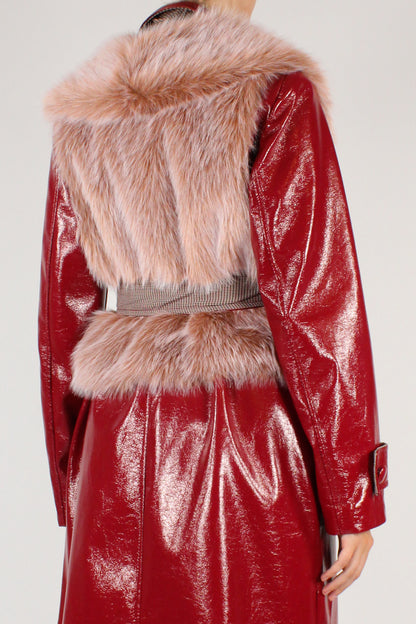 Gilet in Eco Pelliccia
