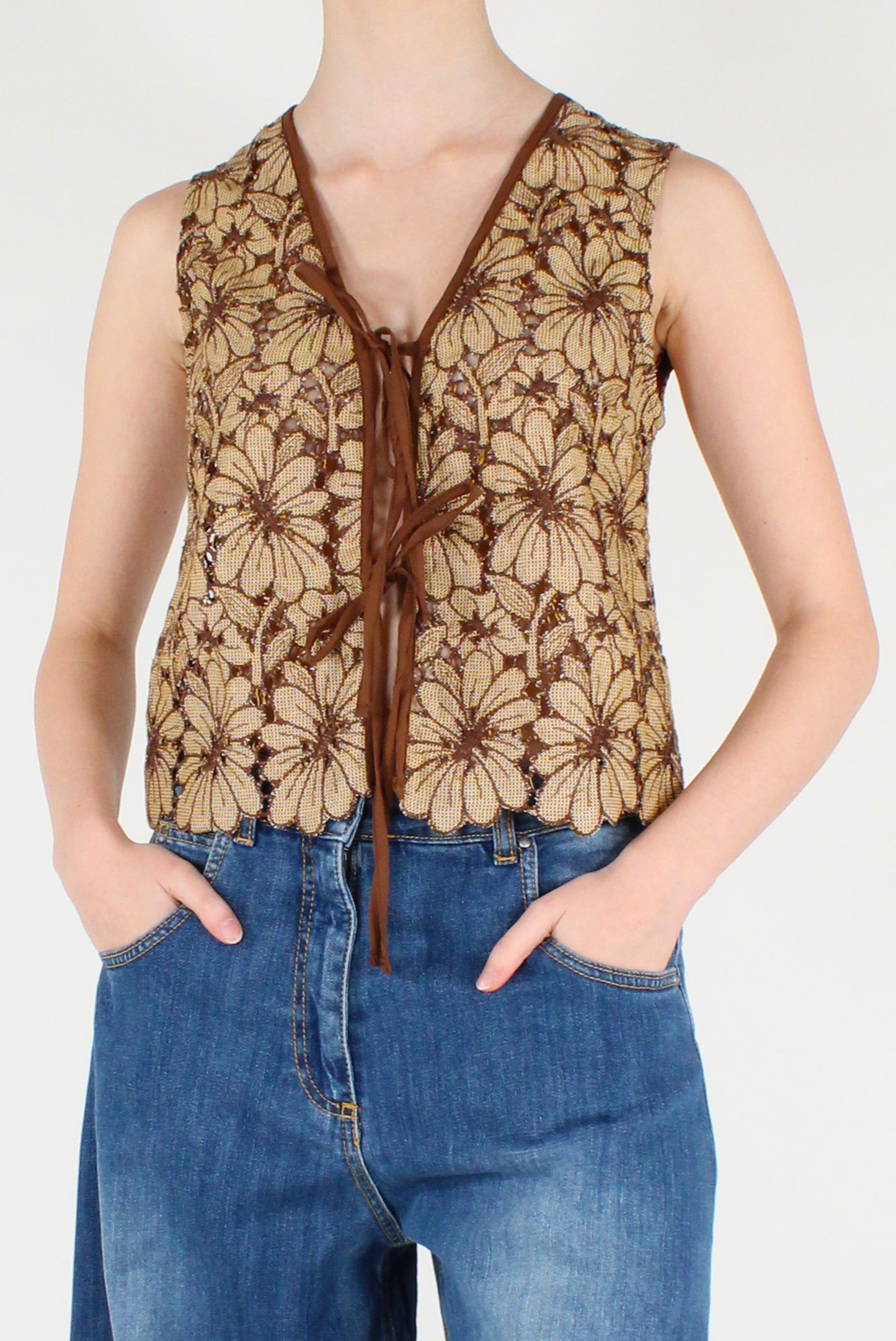 Gilet a Fiori