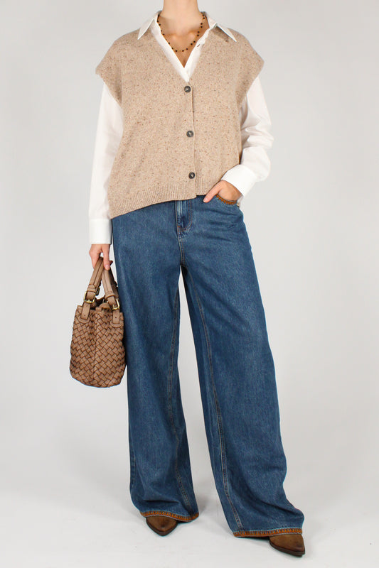 Gilet Mélange Misto Lana