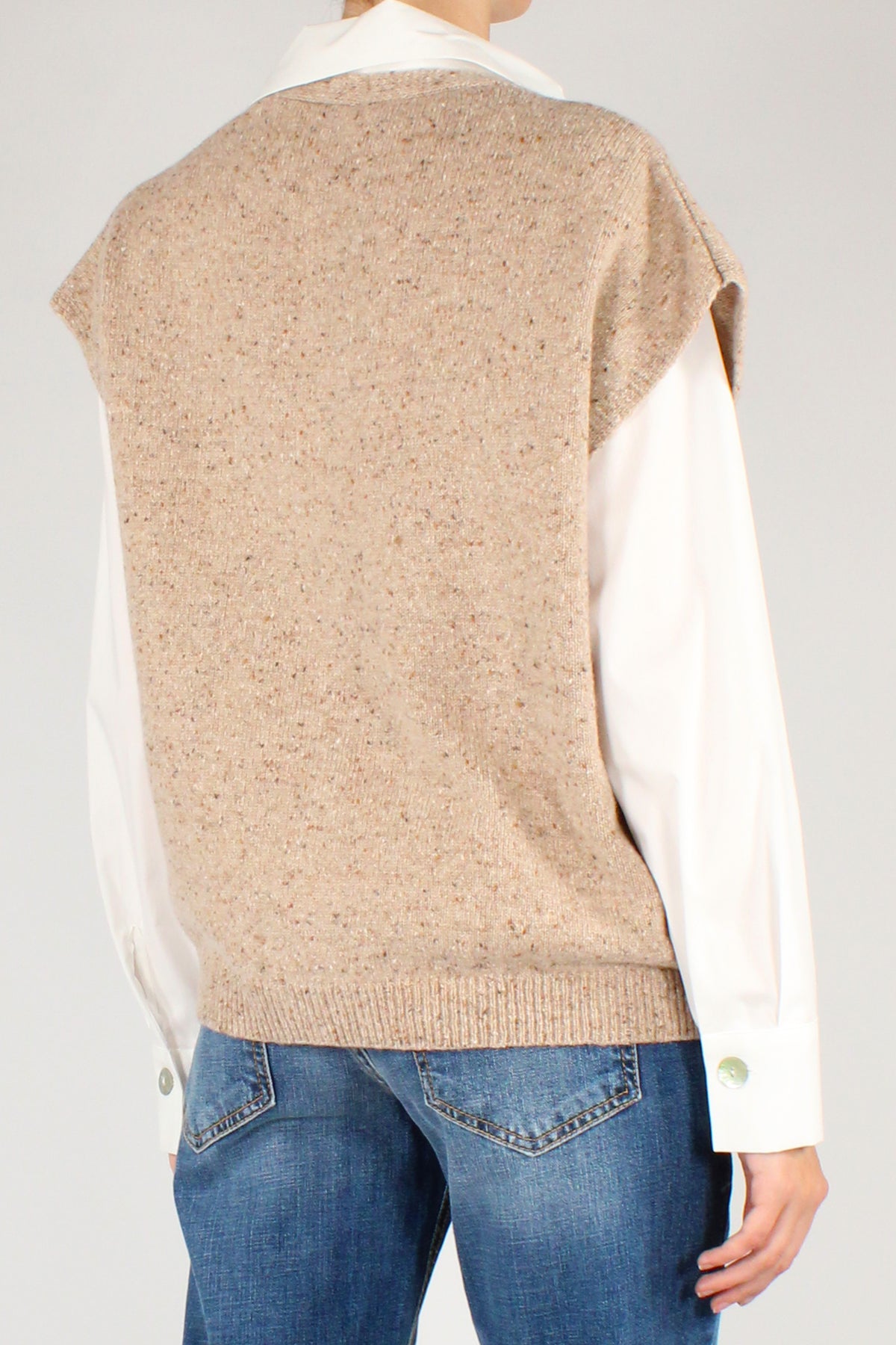 Gilet Mélange Misto Lana