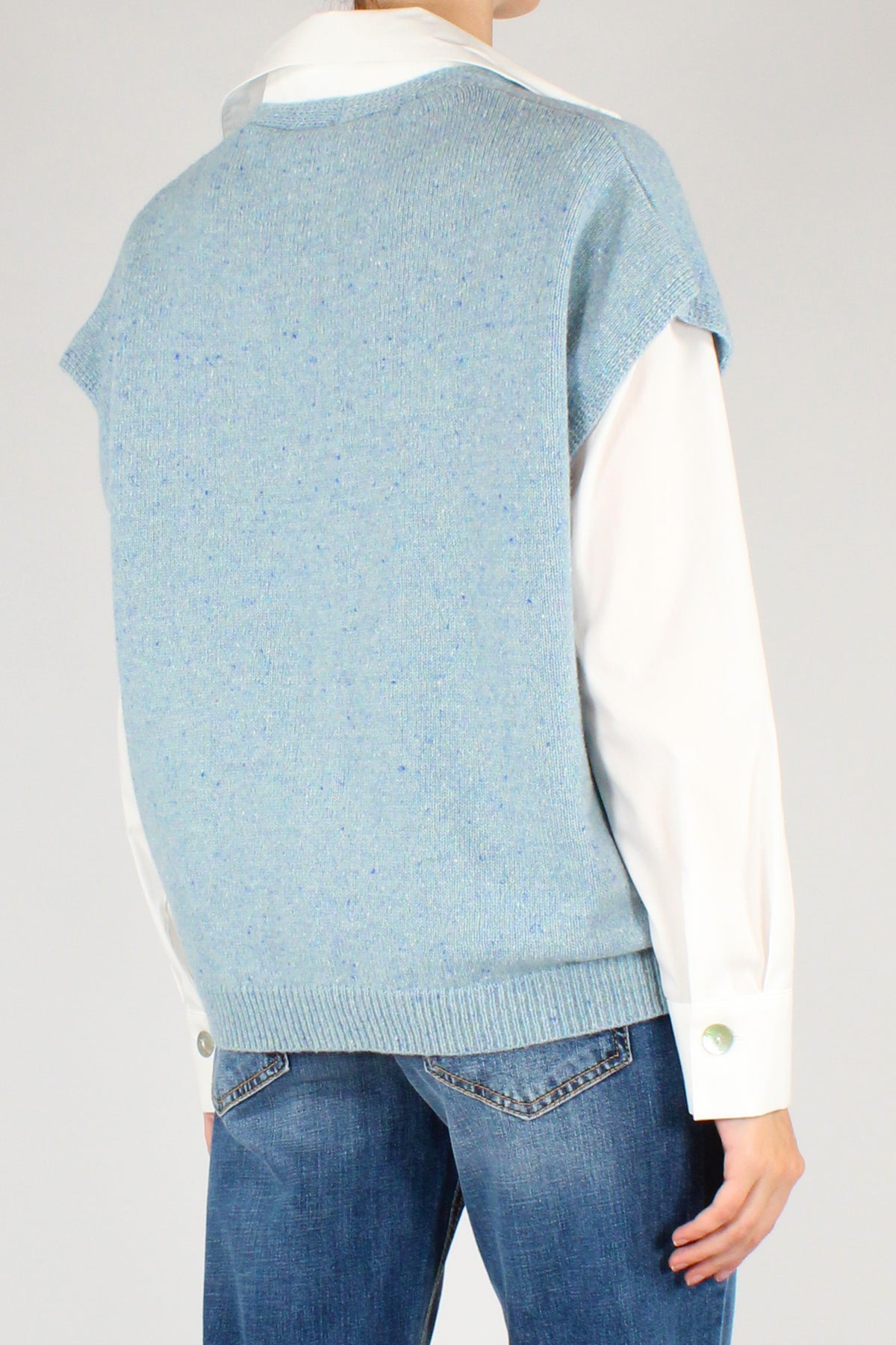 Gilet Mélange Misto Lana