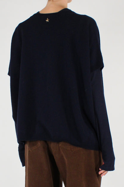 Gilet Maglia Pura Lana Scollo V