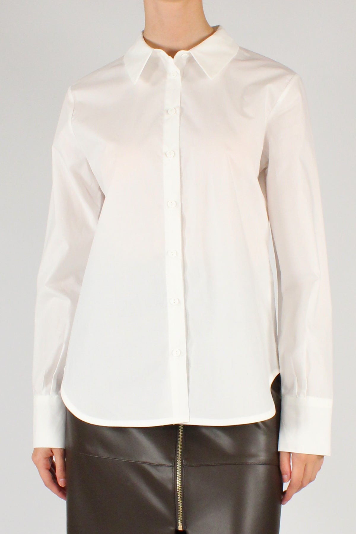 Camicia con Gilet in Velluto Ricamato e Paillettes