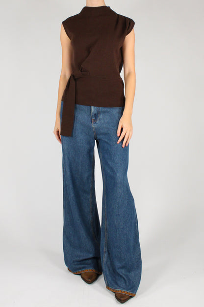 Gilet Drappeggiato