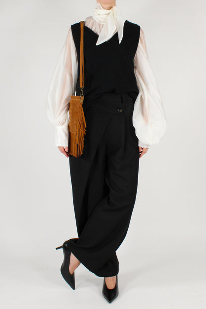 Gilet Misto Viscosa Scollo a V
