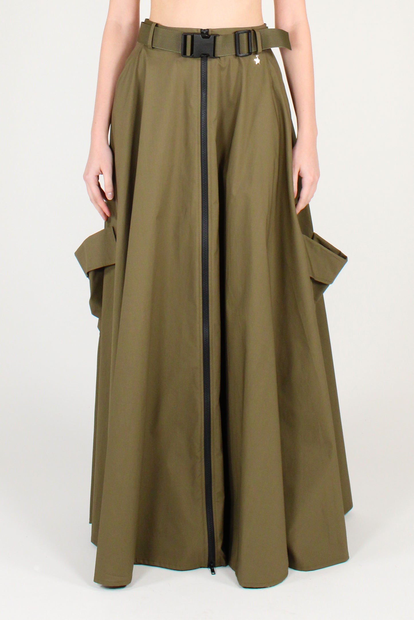 Long Cargo Skirt