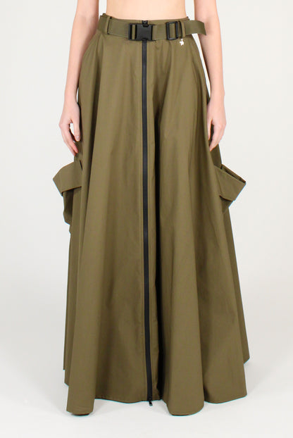 Long Cargo Skirt