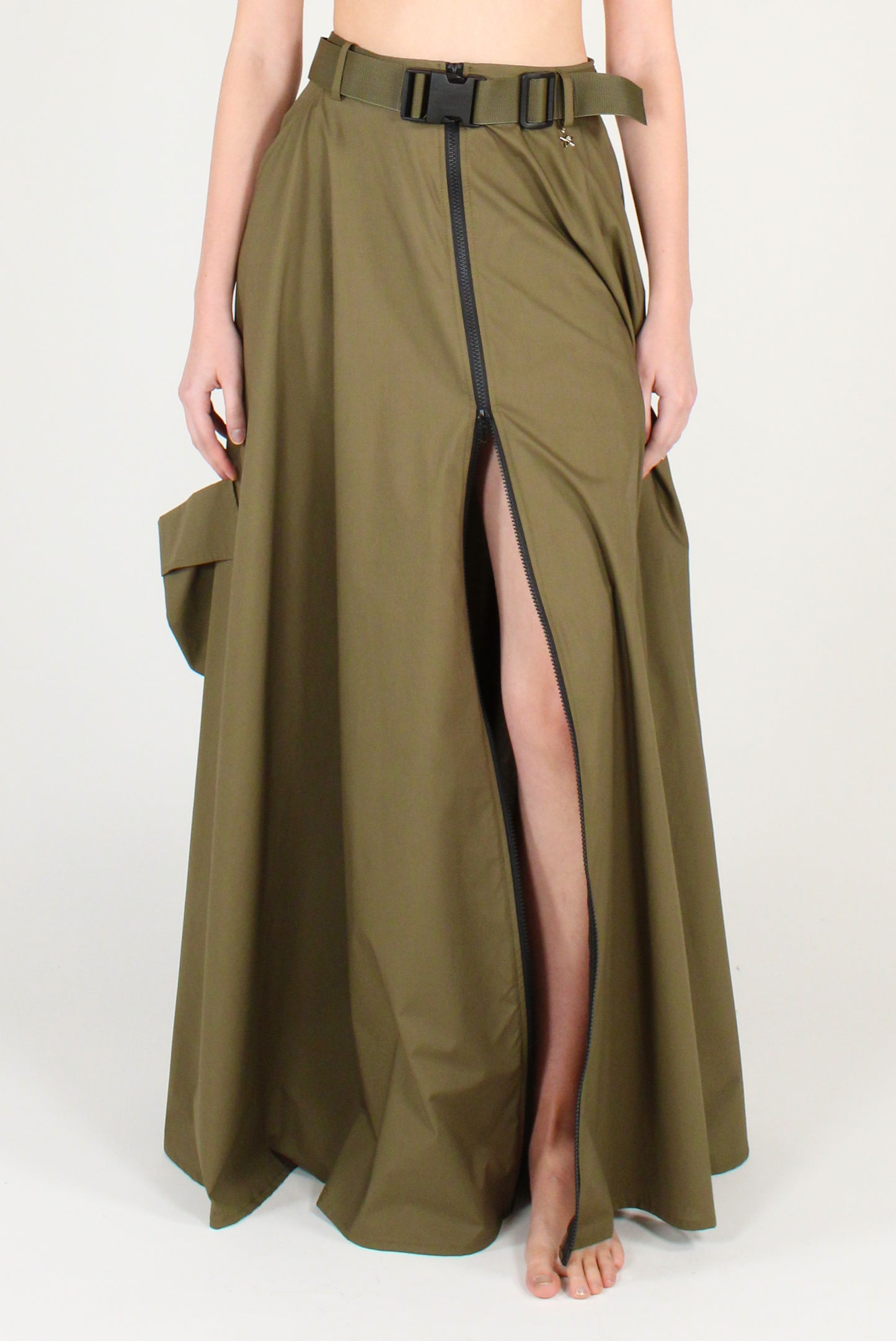 Long Cargo Skirt