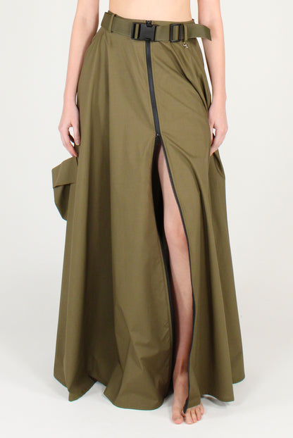 Long Cargo Skirt