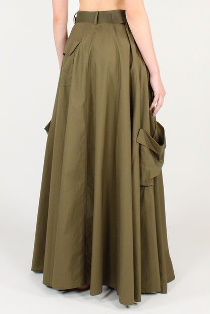 Long Cargo Skirt