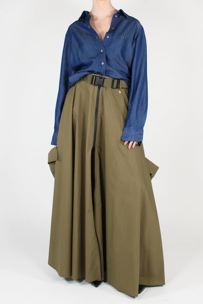 Long Cargo Skirt