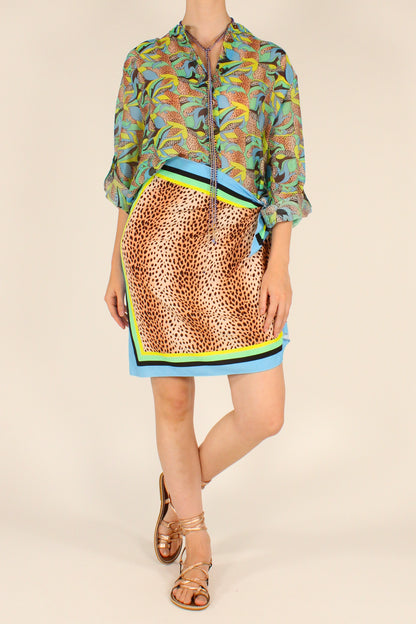Camicia Stampa Fantasia Animalier